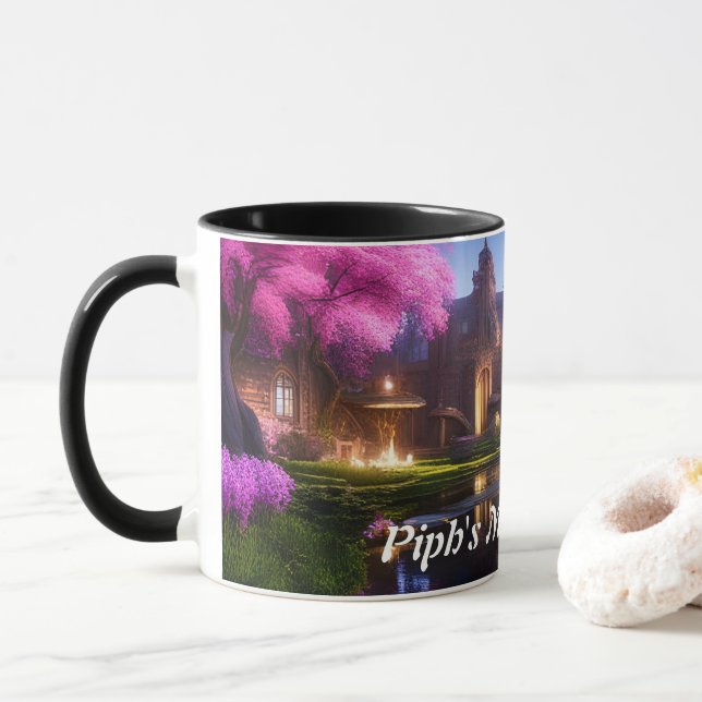 Caneca A Manhã da Piph. (Com Donut)