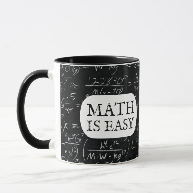 CANECA A MATEMÁTICA É FÁCIL (Esquerda)
