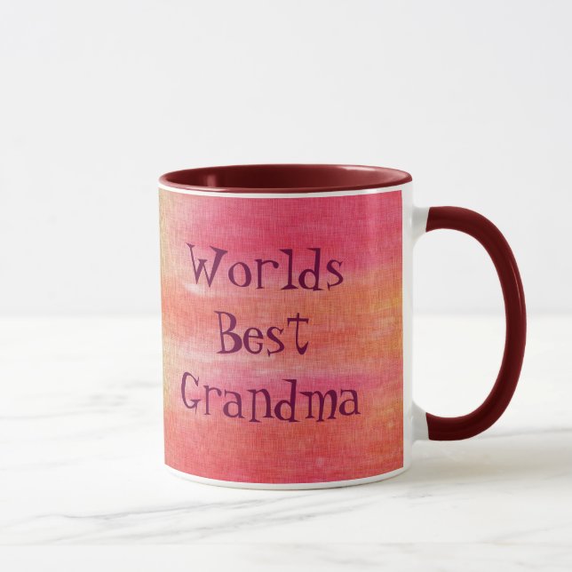 Caneca A melhor avó dos mundos (Direita)