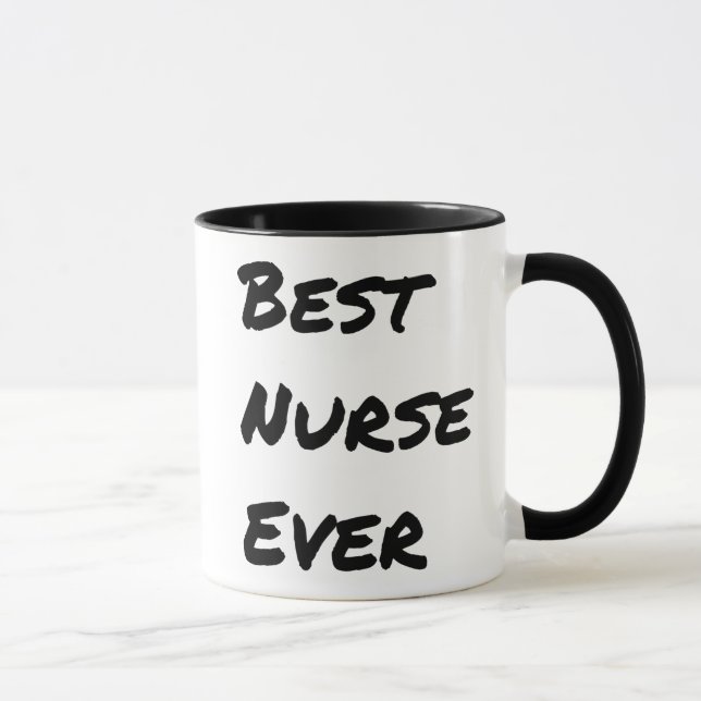 Caneca A Melhor Enfermeira Que Já Veio (Direita)