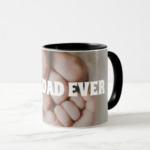 Caneca A MELHOR foto NUNCA personalizada do PAI
