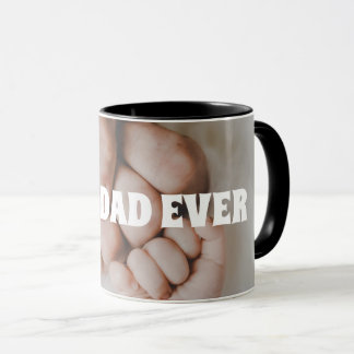 Caneca A MELHOR foto NUNCA personalizada do PAI