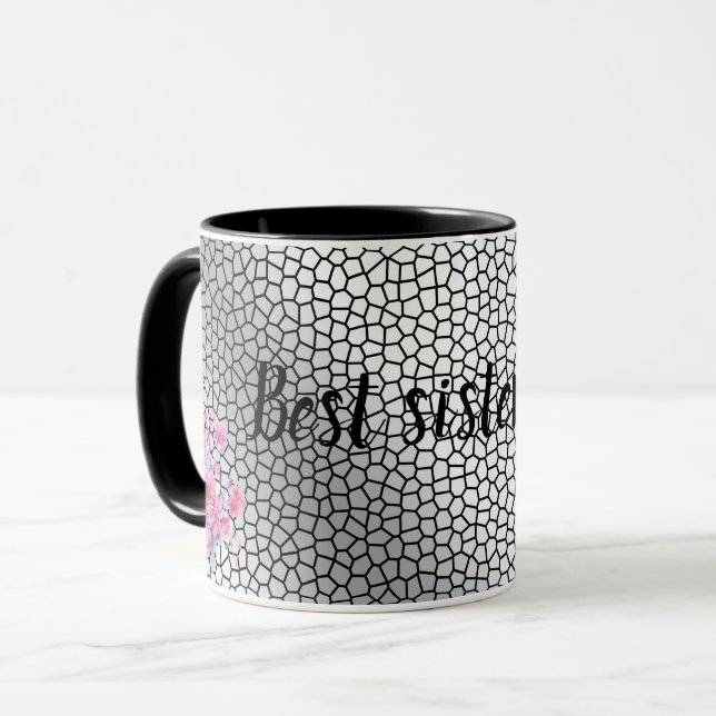 Caneca A melhor irmã de todos os tempos (Frente Esquerda)