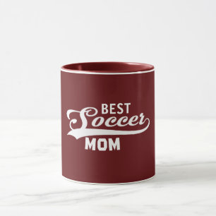 Caneca A melhor mãe de futebol. Personalizar