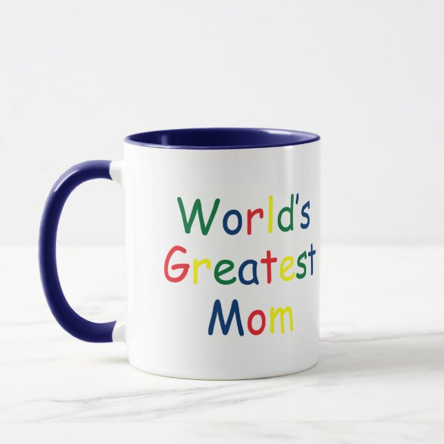 Caneca A melhor mãe do mundo (Esquerda)