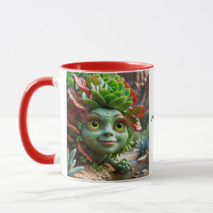 Caneca 'A Melhor Mãe Em Planta Do Mundo'   Coffee Mug