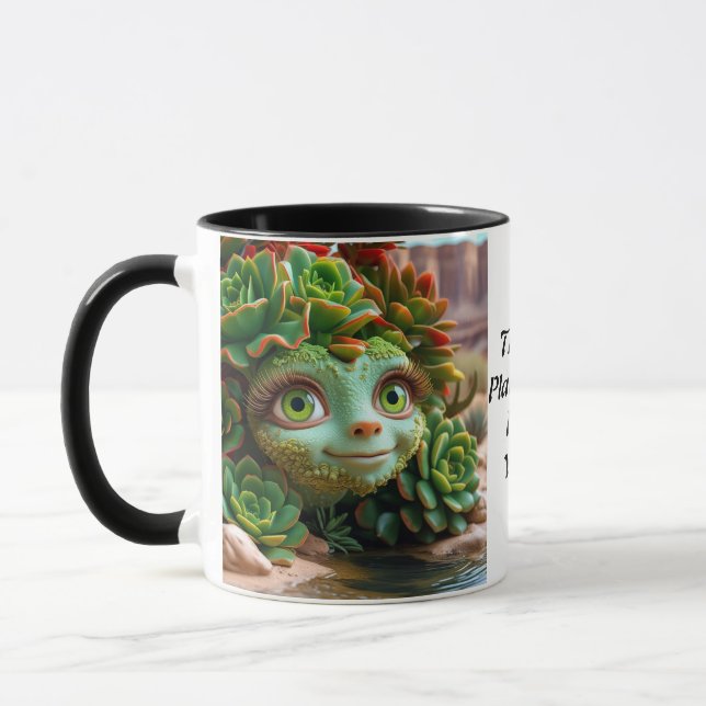 Caneca 'A Melhor Mãe Em Planta Do Mundo' | Coffee Mug (Esquerda)
