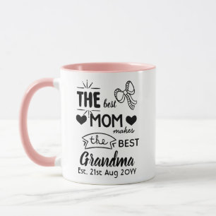 Caneca A Melhor Mãe Faz A Melhor Avó Personalizada