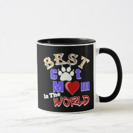 Caneca A melhor mamã do gato nos presentes do mundo para