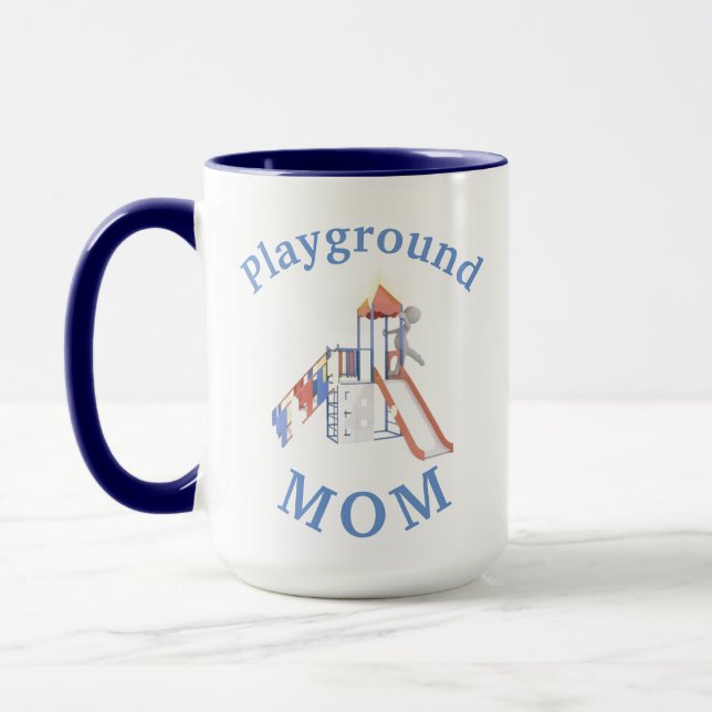 Caneca A melhor "MOM de Playground" de todos os tempos! D (Esquerda)