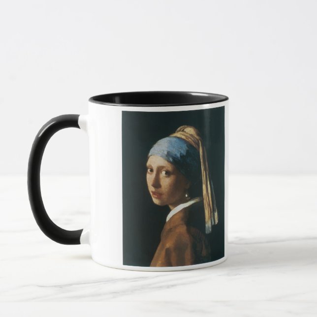 Caneca A menina com um brinco da pérola (Esquerda)