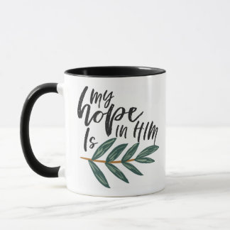 Caneca A Minha Esperança Está Nele.
