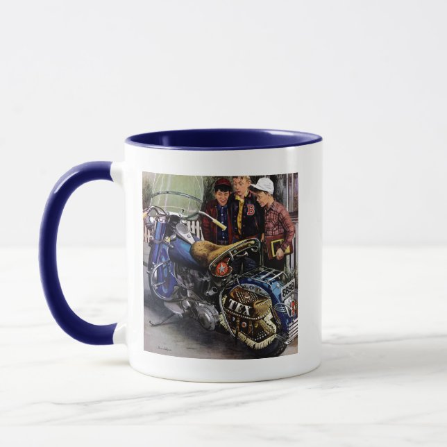 Caneca A motocicleta de Tex (Esquerda)
