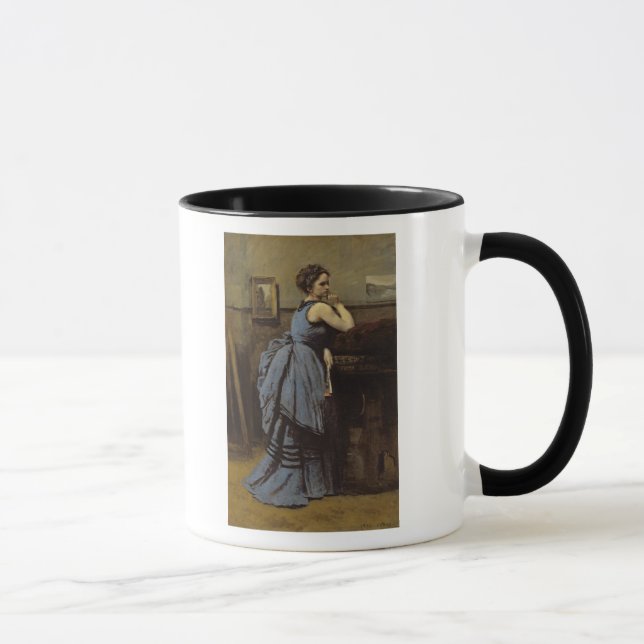 Caneca A mulher no azul, 1874 (Direita)