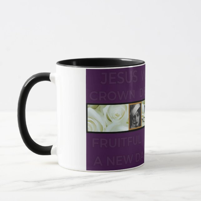 Caneca A Mulher vencedora Jumble Mug (Esquerda)