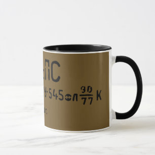 Caneca A munição em excesso do russo AK-74 pode imprimi