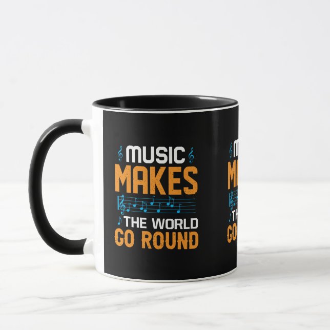 Caneca A Música Faz O Mundo Envolver (Esquerda)