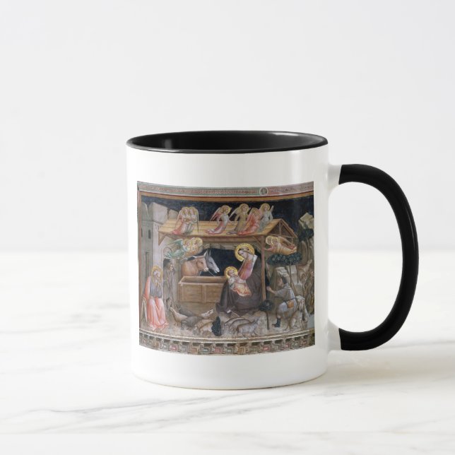 Caneca A natividade, detalhe da vida do Virgin a (Direita)