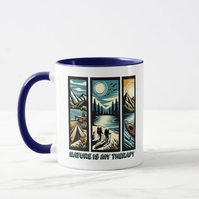 Caneca A Natureza É A Minha Terapia (Esquerda)