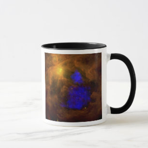 Caneca A nebulosa de Órion no infravermelho