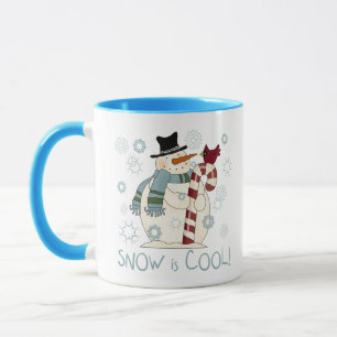 Caneca A neve é Camisetas e presentes de férias Legal