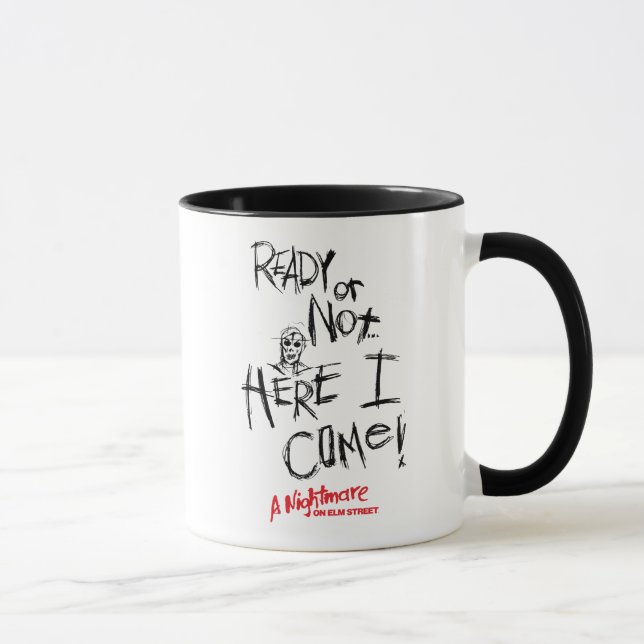 Caneca A Nightmare on Elm Street | Here I Come (Direita)