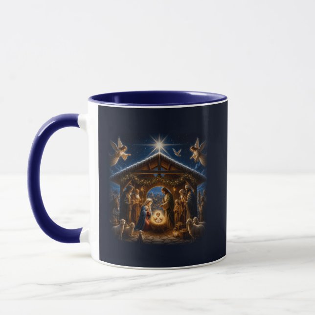 Caneca A Noite Santa – O Natal de Cristo (Esquerda)