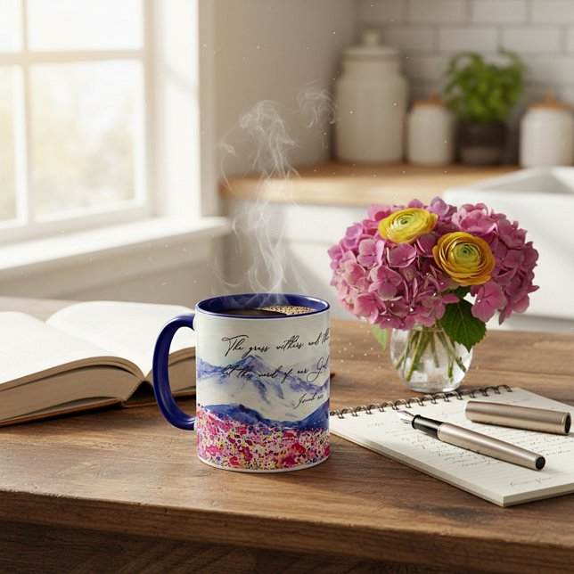 Caneca A palavra de nosso Deus (Criador carregado)