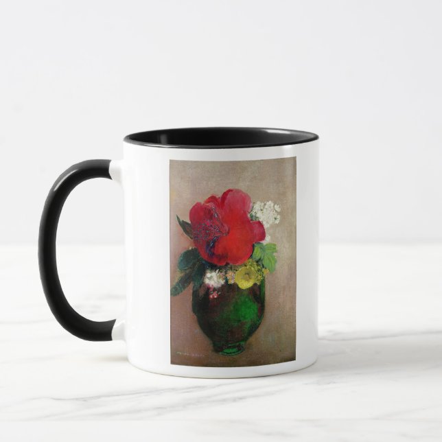 Caneca A papoila vermelha (Esquerda)