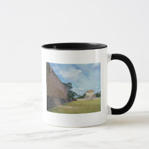 Caneca A parede da corte da bola