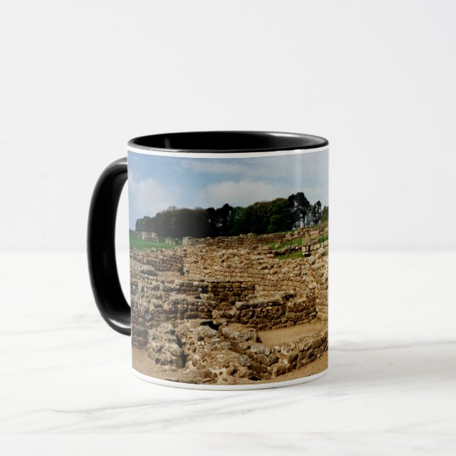 Caneca A parede de Hadrian, Northumberland, Inglaterra (Frente Esquerda)