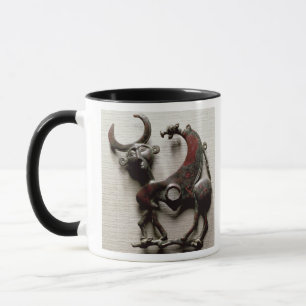 Caneca A parte do mordente de um cavalo mordeu sob a