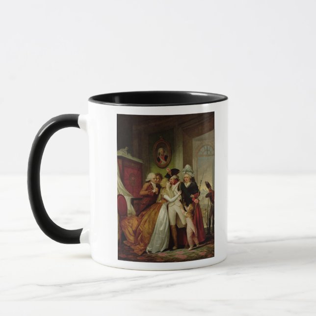 Caneca A partida dos voluntários (Esquerda)