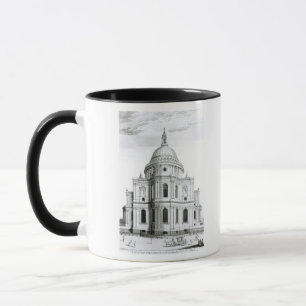 Caneca A perspectiva do leste da catedral de St Paul