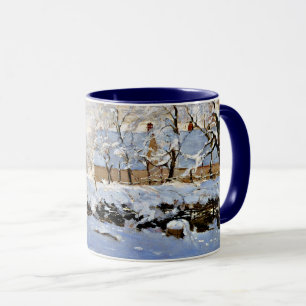 Caneca A pintura de Claude Monet, A Pega