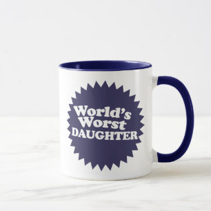 Caneca A pior filha do mundo