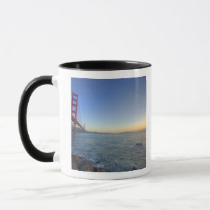 Caneca A Ponte Golden Gate ao nascer do sol a partir de F