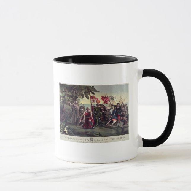 Caneca A primeira aterragem de Columbo (Direita)