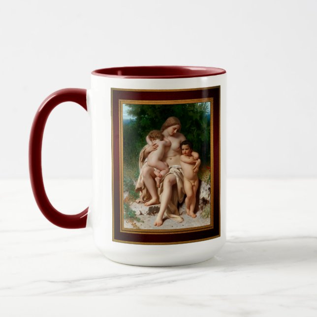 Caneca A Primeira Discórdia por William-Adolphe Bouguerea (Esquerda)