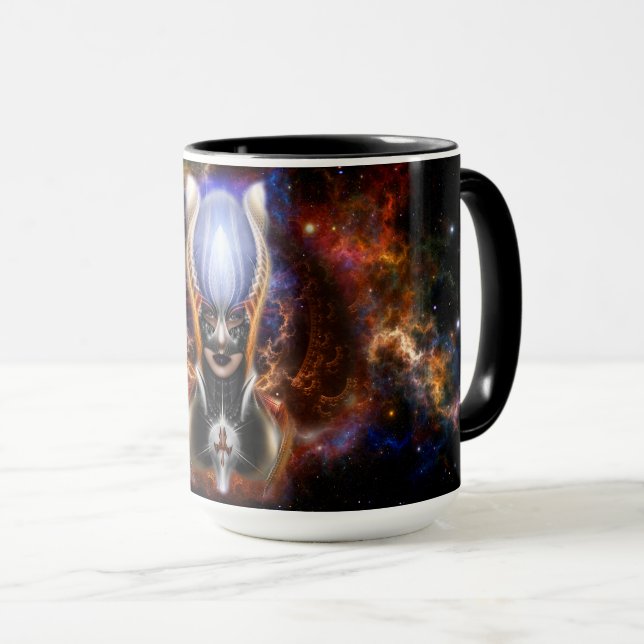 Caneca A Princesa Arzookiana Dos Quatro Nebulosos (Frente Esquerda)