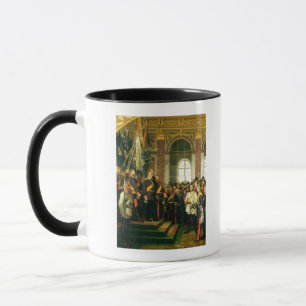 Caneca A proclamação de Wilhelm como Kaiser