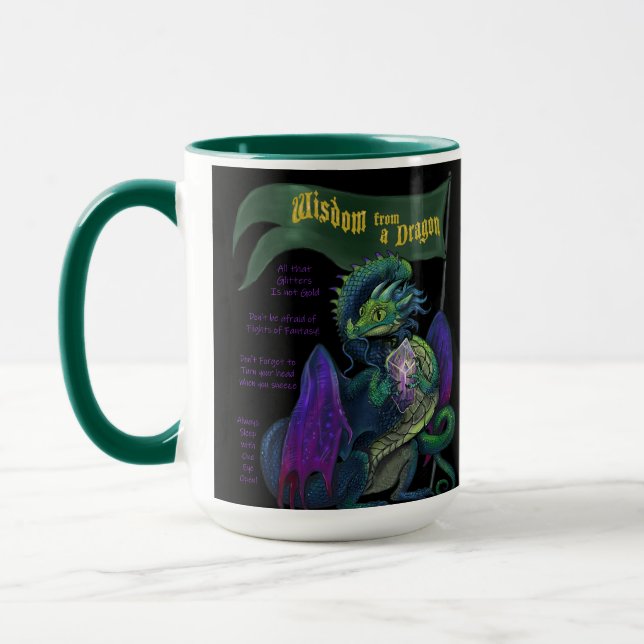 Caneca À prova de tempo personalizado (Esquerda)