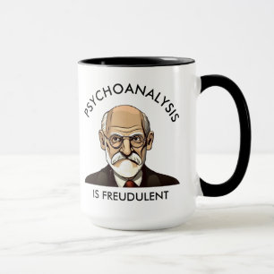 Caneca A psicanálise é Freudulenta
