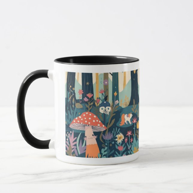 Caneca A psychedelic mug (Esquerda)
