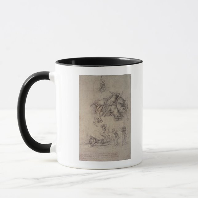 Caneca A queda do Phaethon, 1533 (Esquerda)