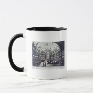 Caneca A rainha Victoria visita primeiramente a Brigghton