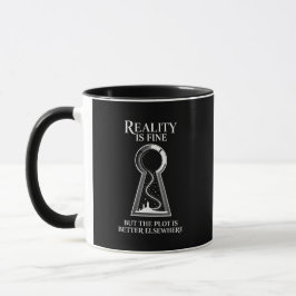 Caneca A Realidade Está Bem Mas A Trama É Melhor Em Outro