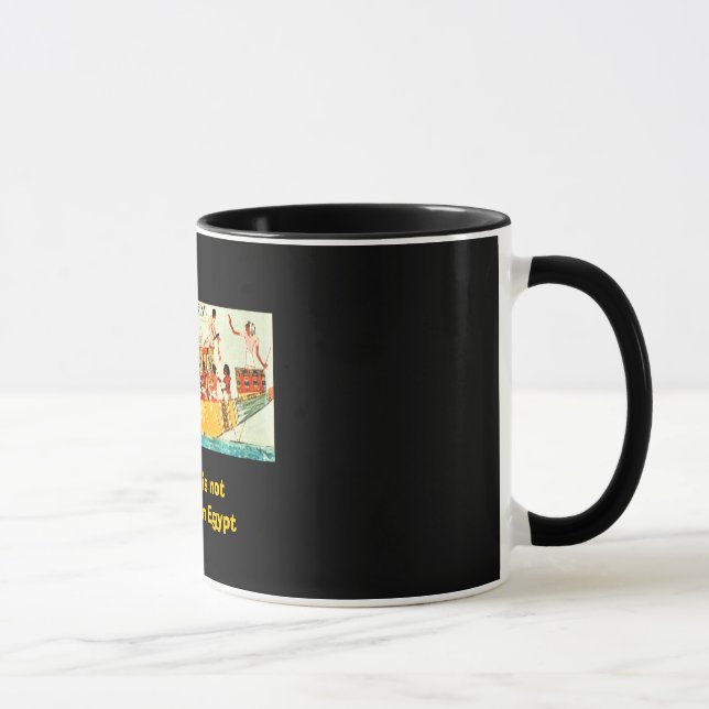 Caneca A recusa não é um rio em Egipto (Direita)