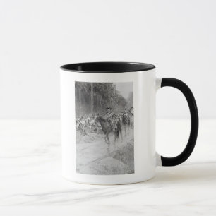 Caneca A retirada de Washington dos grandes prados