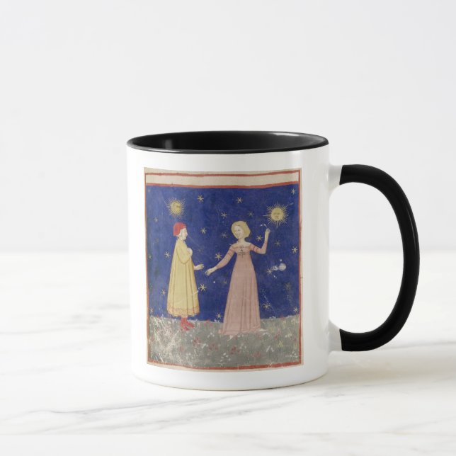 Caneca A reunião de Dante e de Beatrice (Direita)
